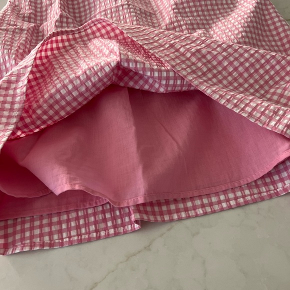 Zara Pink Gingham Dress - Picture 8 of 9